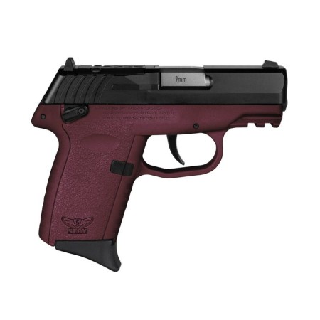 SCCY Industries CPX-1 Gen3 9mm, 3.1" Barrel, Crimson Red, 10rd