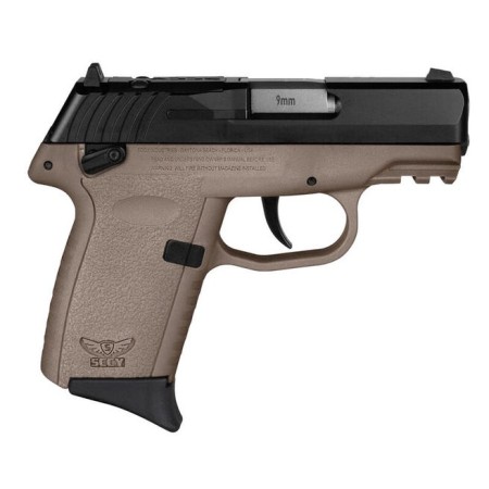 SCCY Industries CPX-1 Gen3 9mm, 3.1" Barrel, Flat Dark Earth, 10rd