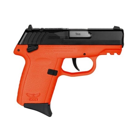 SCCY Industries CPX-1 Gen3 9mm, 3.1" Barrel, Orange, 10rd