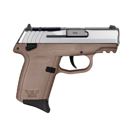 SCCY Industries CPX-1 Gen3 9mm, 3.1" Barrel, Flat Dark Earth, Thumb Safety, 10rd