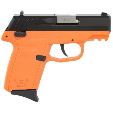 SCCY Industries CPX-1 Gen3 9mm, 3.1" Barrel, Orange Finish, 10rd