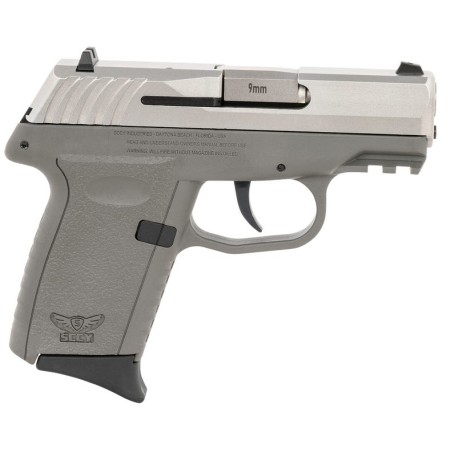 SCCY CPX-2 Gen3 Gray / Stainless 9mm 3.1" Barrel 10-Rounds