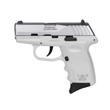 Sccy Industries Cpx-3,380 ACP 3.10" 10rd White Sccy Cpx-3ttwt  Tt Slide Wht Grip No Sfe