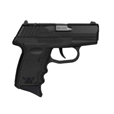 SCCY Gen3 CPX-3 R .380 ACP, 3.10" Barrel, Black Grip, 10rd