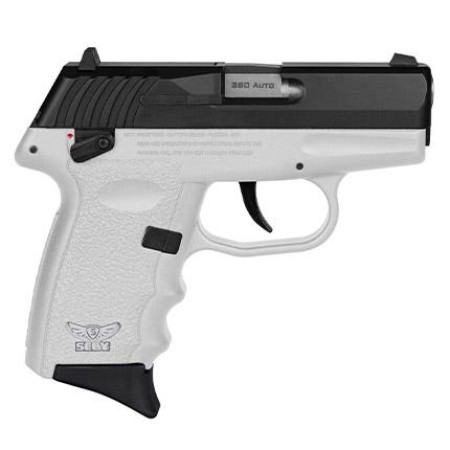 Sccy Industries Cpx-4, Sccy Cpx-4cbwt     380 Blk Slide Wht Grip  Sft 10r