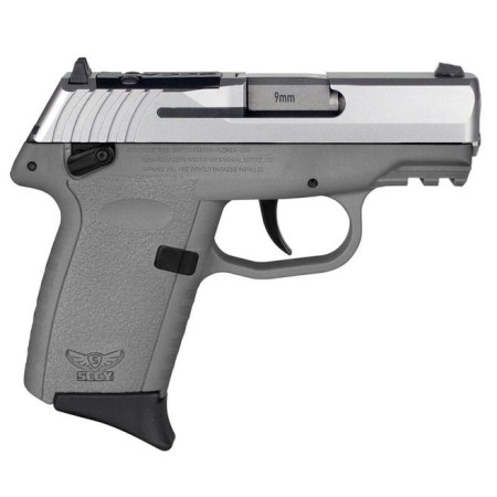 SCCY Industries CPX-1 Gen3 9mm, 3.1" Barrel, Sniper Gray Picatinny Rail, Thumb Safety, 10rd