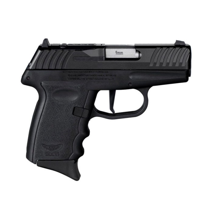 SCCY Industries DVG-1 Striker Fire Pistol, 9mm 3.10