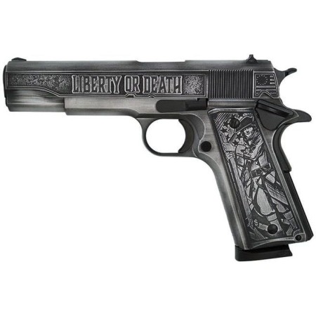 Sds Imports Tisas "Liberty OR Death" 1911 A1 Service 45 Handgun .45 Acp 8Rd Magazine 5" Barrel 1911A1S45LD