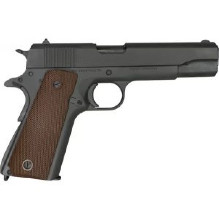 TISAS 1911 Government .45 ACP 5in 2x 7rd Mags Black Parkerized Semi-Automatic Pistol (1911A1GOVT)