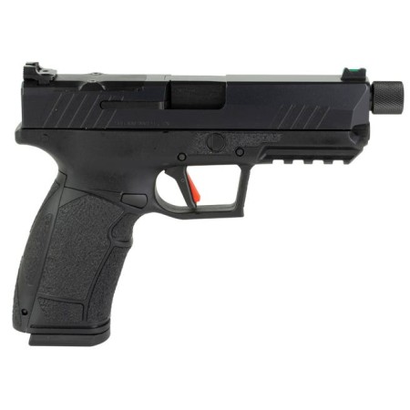 SDS Imports PX-9 Gen 3 Duty 9mm Pistol, 4.69" Barrel, Fiber Optic Front Sights, Black - PX9DTH10