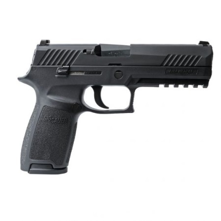 Sig Sauer P320 .45ACP Full Sized Pistol with Night Sights, Black - 320F45BSS