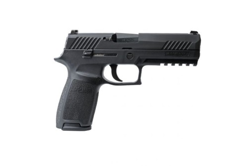 Sig Sauer P320 .45ACP Full Sized Pistol with Night Sights, Black - 320F45BSS