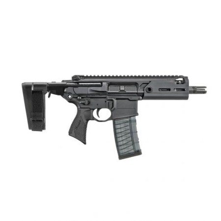 Sig Sauer MCX Rattler 5.5" 300AAC Pistol with Adjustable Brace, Black - PMCX-300B-5B-TAP