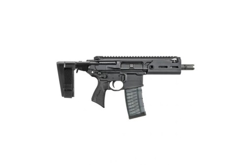 Sig Sauer MCX Rattler 5.5" 300AAC Pistol with Adjustable Brace, Black - PMCX-300B-5B-TAP