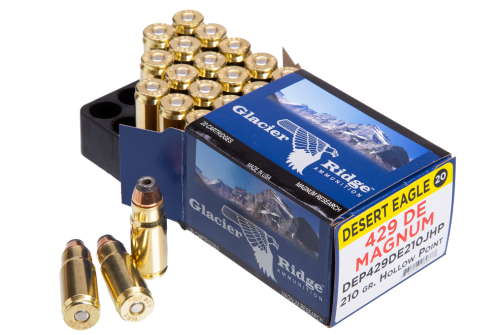 Magnum Research Glacier Ridge .429 DE Ammunition 20Rds JHP 210-Grain 1750fps