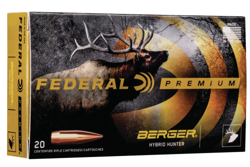 Federal Gold Medal 300 Norma Magnum 215gr Berger Hybrid Rifle Ammo - 20 Rounds