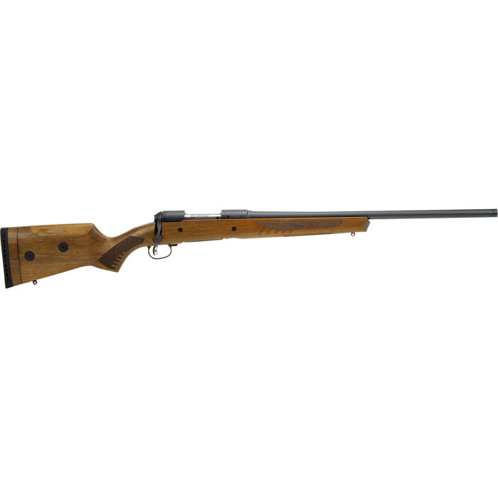 Savage 110 Classic 243 Winchester, 22" Barrel, Walnut Stock Black, 4rd