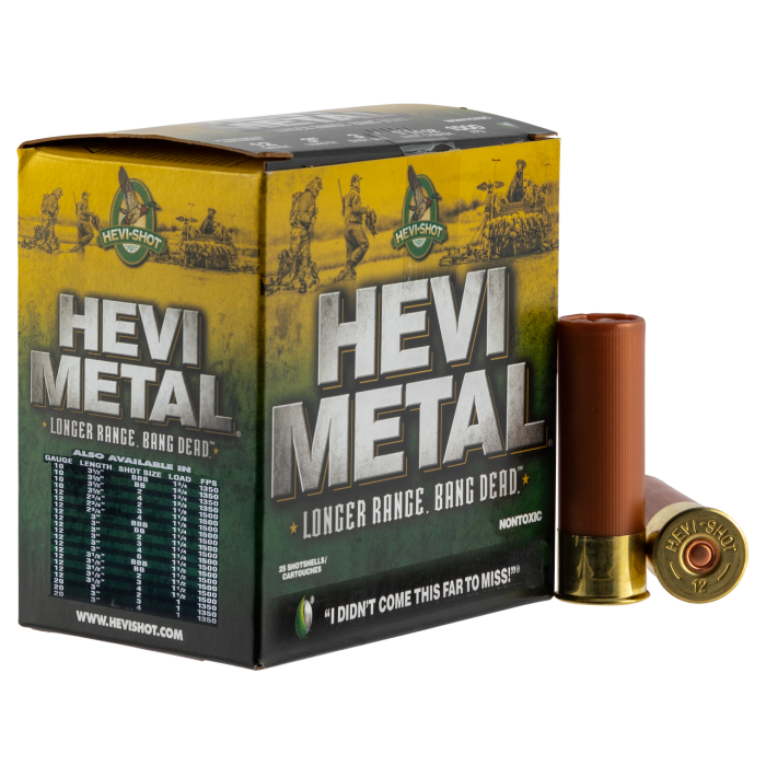 Hevi-metal (vista) Hevi-metal 12 Gauge 3" 1 1/4 oz 2 Shot HS38002