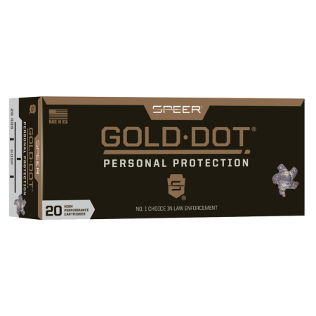 Federal Gold Dot .223 Remington 55 gr Speer Gold Dot 20 Bx/ 10 Cs - Brass Casing