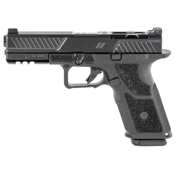 ZEV Tech O.Z-9 Combat 9mm, 4.49" Barrel,  Night Sights, Black, 17rd