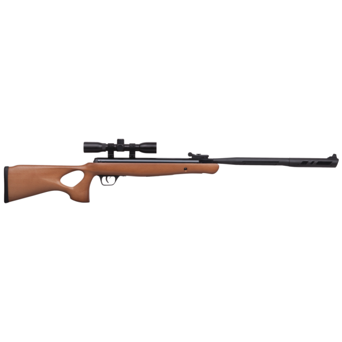 Crosman CVH22RDNS Valiant .22 Pellet Nitro Piston Black/Blue Fixed Stock 4x32 mm