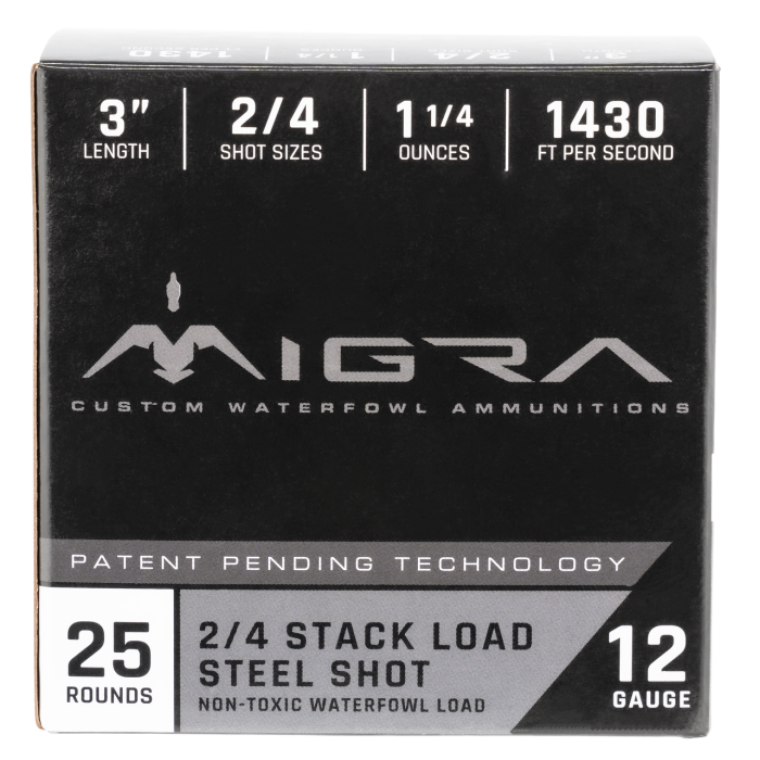 Migra Ammunition Combinational, Migra M20s246p  Staxd Weekender 20 3in  2-4  6 Pk