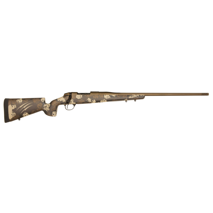 Fierce Firearms Fury LR 6.5 Creedmoor 24" 3+1 Bronze Cerakote Urban Tan/Black Fixed Stock Vertical Grip