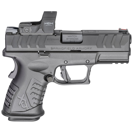 Springfield XD-M Elite Compact OSP 9mm, 3.8" Barrel, Hex Dragonfly, Black, 14rd