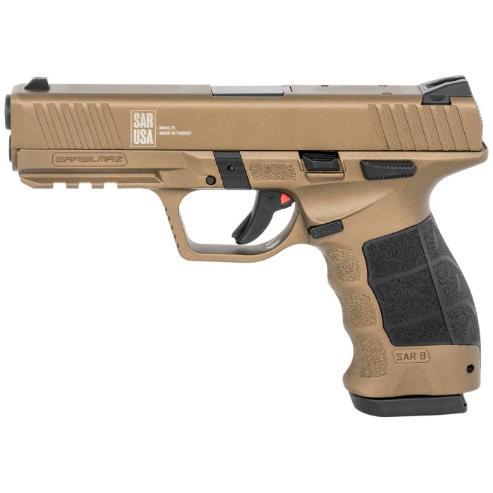 Sar Usa Sar9, Sar Usa Sar9br     Sar9 Bronze            9mm 17rd