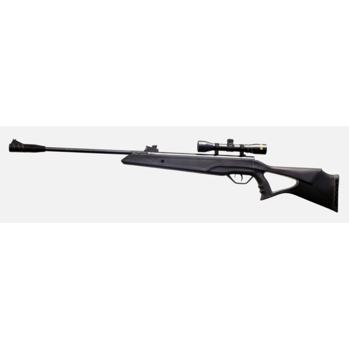 Beeman Sportsman Gas Ram 177 Pellet 1rd Black Black Fixed Thumbhole with Pistol Grip Stock 4x32mm Scope