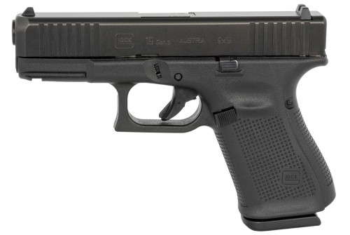 Glock G19 Gen5 AUS 9mm, 4.02" Barrel, Fixed Sights, Black, 3x 15rd