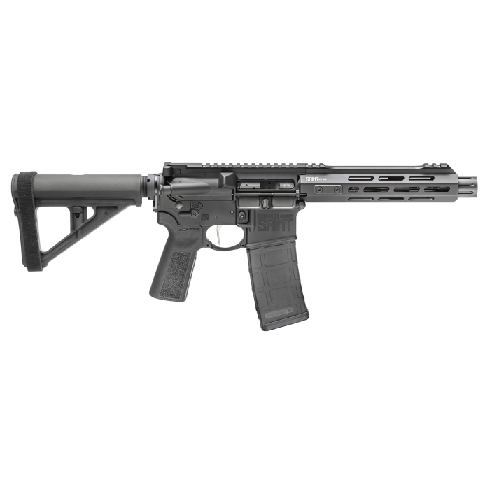 Springfield SAINT Victor, 5.56x45mm NATO, 7.50" BBL, Hard Coat Anodized Receiver, Adjustable Magpul BTR Brace, Right Hand, 30+1