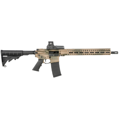 CMMG Resolute 100 MK4 AR-15 FDE 5.56 NATO 16" Barrel 30-Rounds w/ EOTECH Sight