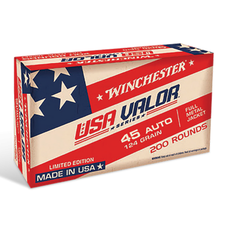 USA TARGET 45 AUTO 230GR FMJ 100/BOX 5 BX/CS