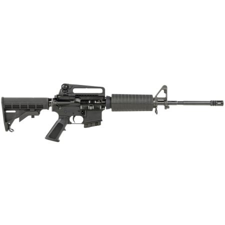 Bushmaster M4 Patrolman's .223 Rem/5.56mm, 16" Barrel, Black, Collapsible Stock, 10rd