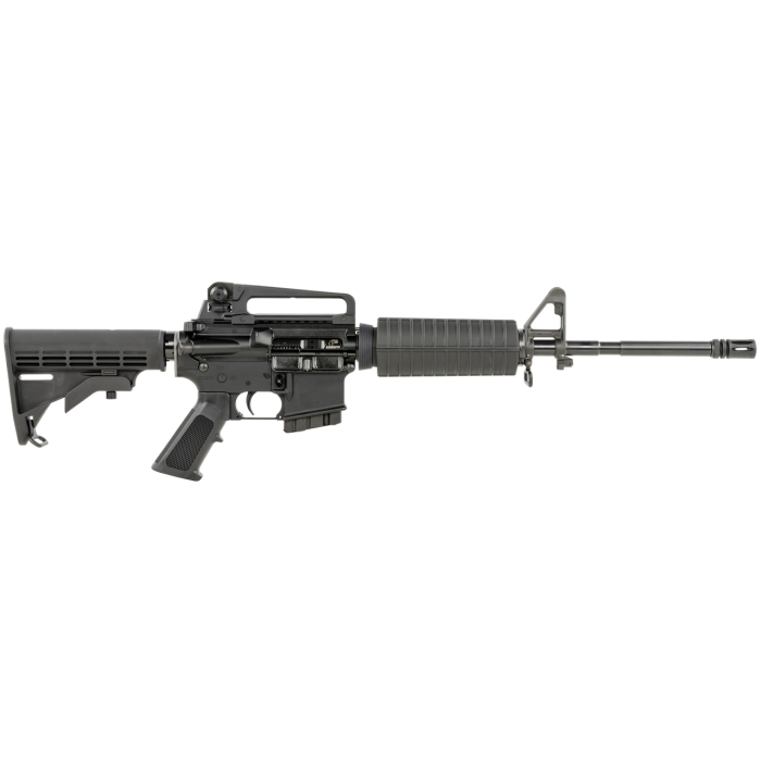 Bushmaster M4 Patrolman's .223 Rem/5.56mm, 16" Barrel, Black, Collapsible Stock, 10rd