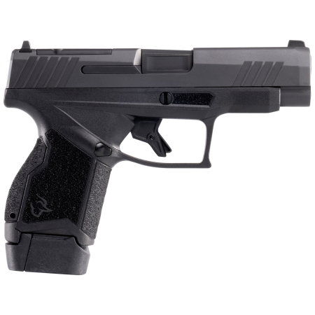 Taurus GX4XL 9mm, 3.6" Barrel, Black Slide, Fixed Front Sight, Drift-Adjustable Rear Sight, 10rd