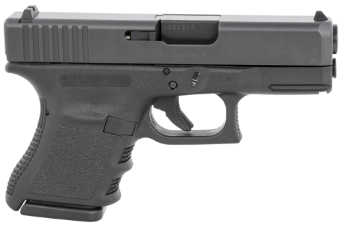 Glock G29 Short Frame 10mm, 3.78" Barrel, US Made, Black, Finger Grooved, Serrated Slide, Fixed Sights, 10rd