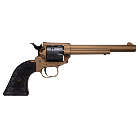 HERITAGE ROUGH RIDER STEEL 22LR 6.5" 6RD BRONZE/SBK