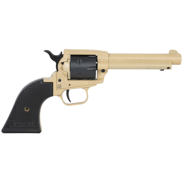 Heritage .22lr 4.75" 6Rd Sand Steel Frame Polymer