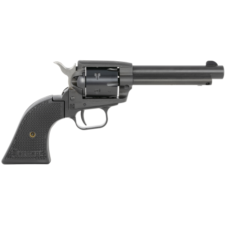 Heritage Rough Rider 22 LR/22 WMR 4.75" Barrel, Black, Polymer Grips, 6rd