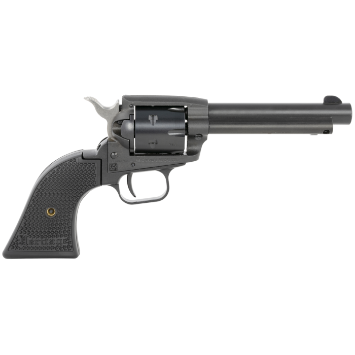 Heritage Rough Rider 22 LR/22 WMR 4.75" Barrel, Black, Polymer Grips, 6rd