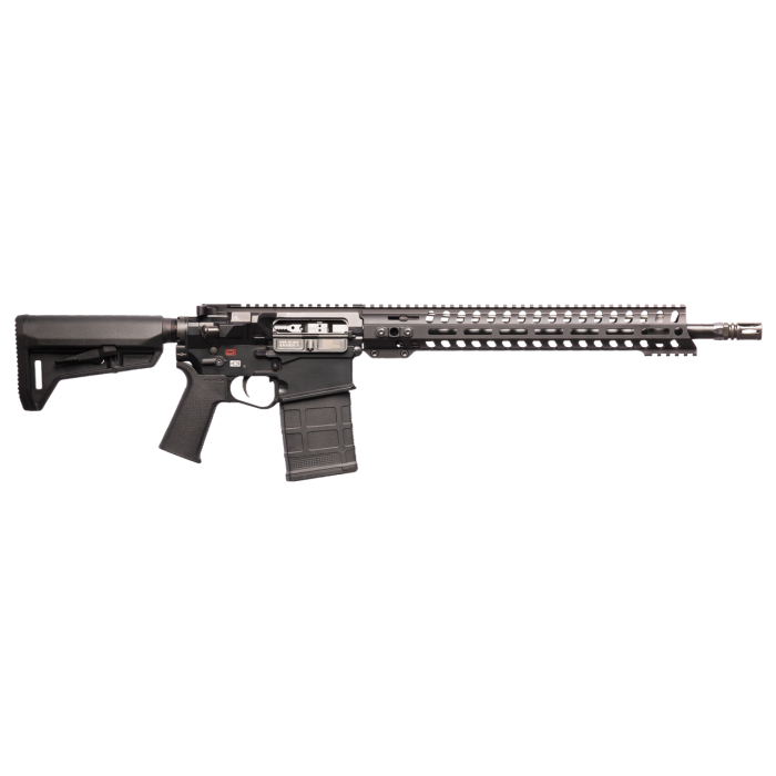 POF Revolution 308 Win,7.62x51mm NATO 16.50" Barrel, Black, Magpul Furniture, A2 Flash Hider, 20rd