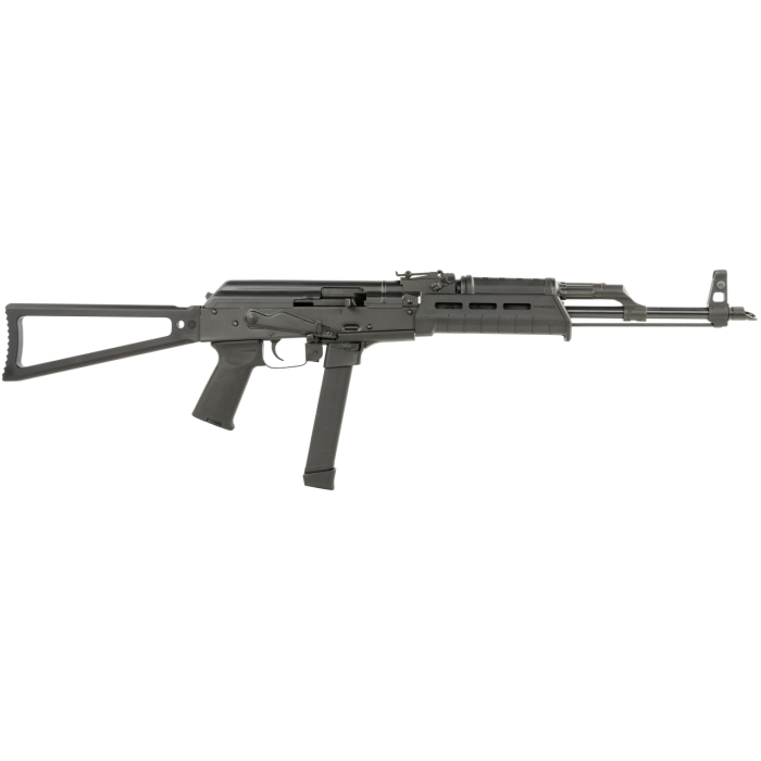 Century WASR 9mm,17.5" Barrel, Black, Magpul MOE Handguard, 33rd