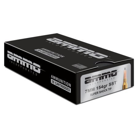 Ammo Inc. Signature Brass 7mm Rem Mag 154 Grain 20-Rounds SST