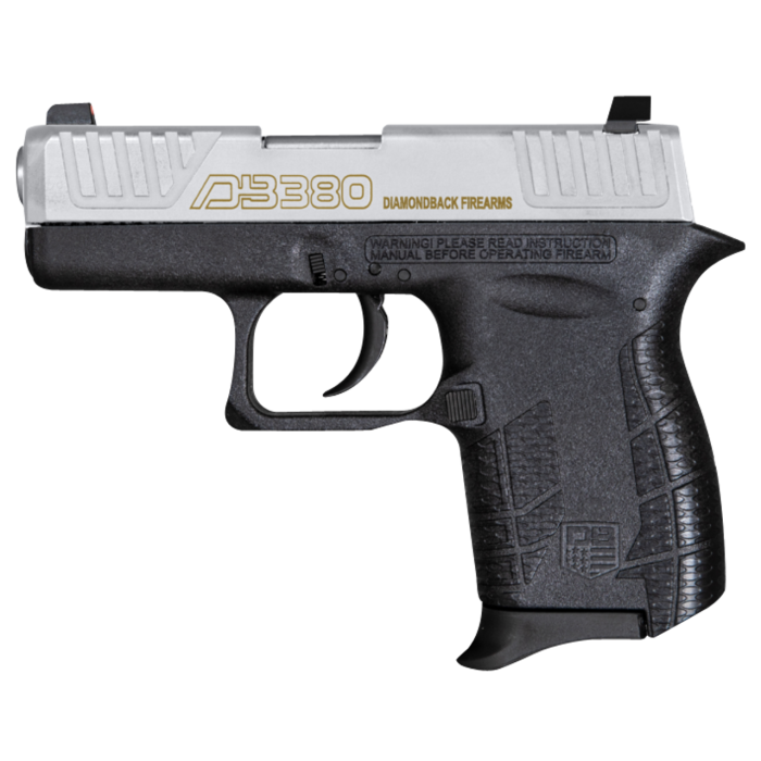 Diamondback G4 380 ACP, 2" Barrel, Nickel Boron Slide, 6rd