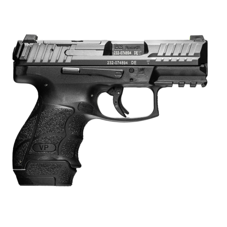 HK VP9SK-B Sub-Compact 9mm, 3.39" Barrel, Night Sights, Black, 13rd