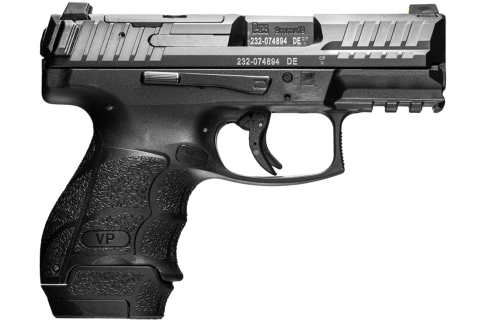 HK VP9SK-B Sub-Compact 9mm, 3.39" Barrel, Night Sights, Black, 13rd