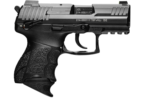 HK P30SK LEM- DAO 9mm, 3.27" Barrel, Black, Modular Grip Panels, 12rd/15rd