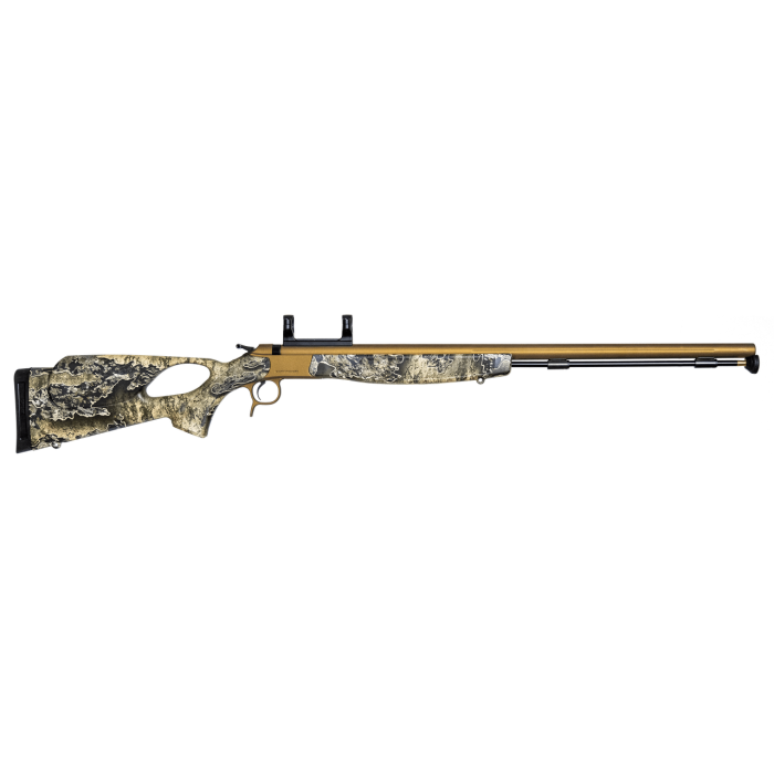 CVA Optima V2 LR 50 Cal, 28" Barrel, Realtree Excape Stock, Burnt Bronze, 1rd